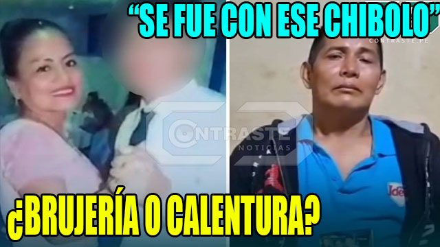 Profesora abandona a su esposo por un jovencito en Iquitos